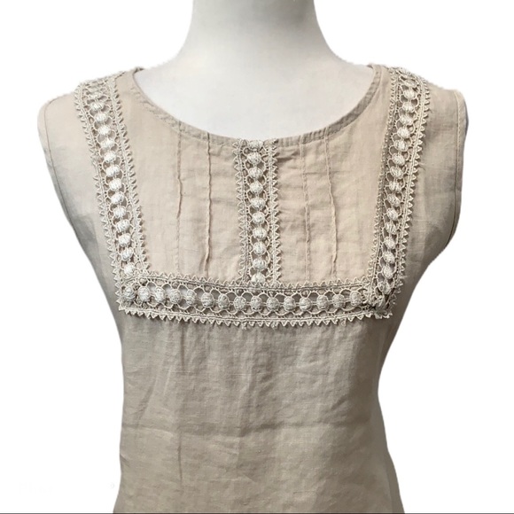 Marina Gigli Sleeveless Shirt  Size Medium NWT - Picture 2 of 8